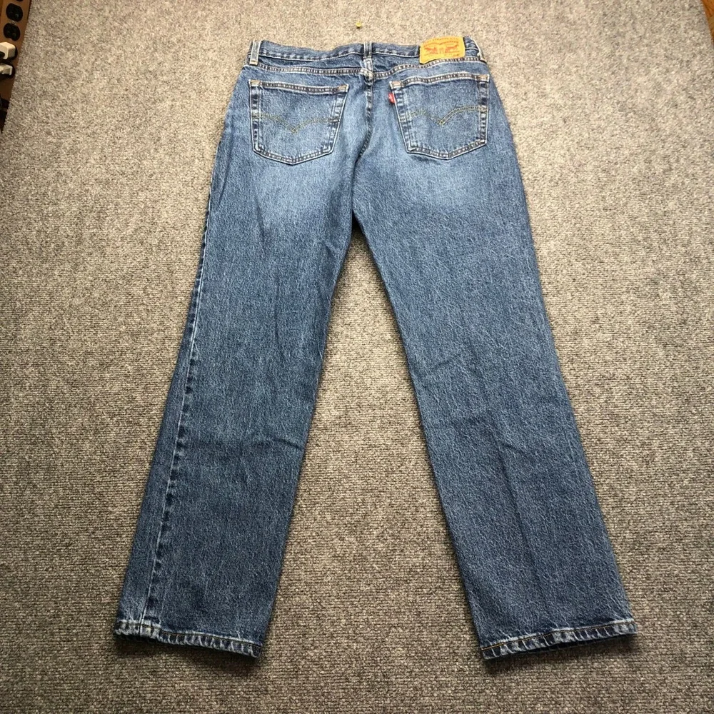Levis 541 Athletic Taper Mens Blue Distressed Denim Jeans W31 L30